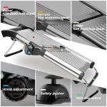 ZHANG XIAO QUAN SINCE 1628 Mandoline Food Slicer for kitchen, Adjustable Stainless Steel Mandoline Vegetable slicer Julienne, Onion Potato Chip French Fry vegetable slicer