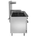 Kratos 60" Gas Range with 6 Burners & Griddle