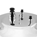 Barton 8Qt Pressure Canner Release Valve Aluminum Canning Pot Cooker Pot Stove Top Instant Fast Cooking Pot Stewing Locking System, 8 Quart