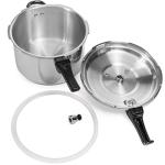 Barton 8Qt Pressure Canner Release Valve Aluminum Canning Pot Cooker Pot Stove Top Instant Fast Cooking Pot Stewing Locking System, 8 Quart