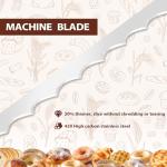 Sourdough Bread Slicer,16inch Bread Knife for Homemade Bread,Bread Bow Knife for Sourdough Rounds,Bread Cutter with Protective Cover,Stainless Steel Serrated Bread Knofe