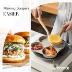 CAROTE Nonstick 4-Cup Omelette and Pancake Pan
