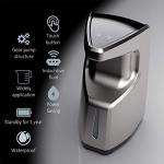 Automatic Soap Dispenser, Touchless Soap Dispenser, Hand Sanitizer Dispenser,Adjustable Dispensing Volume,Wall Mount/Countertop Soap Dispenser,for Kitchen/Bathroom/School/hospital,450ml/15.2oz(Silver)