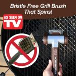 HorsePower Giddy Up Grill Cleaner AS SEEN ON TV! – Cordless, Rechargeable BBQ Tool with 350 RPM Stainless Roller, LED Light – Patents Pending – From BulbHead, a Family-Owned American Brand