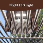 HorsePower Giddy Up Grill Cleaner AS SEEN ON TV! – Cordless, Rechargeable BBQ Tool with 350 RPM Stainless Roller, LED Light – Patents Pending – From BulbHead, a Family-Owned American Brand