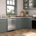 SUNVIVIPRO 24" Built-in Dishwasher, Stainless Steel Dishwasher Machine with Adjustable Racks, 14–16 Place Settings Large Capacity Dish Washer, 8 Wash Programs, Energy Star Certified, Sliver