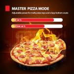 TOSHIBA ChefFry Air Fryer Toaster Oven Combo, 12-in-1 Convection Countertop Oven, 34QT / 32L Large Capacity, 1750W, Master Pizza Modes Design with Exclusive Dual-Temp Tech, Stainless Steel