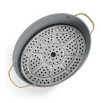 Beautiful 10-in-1 Electric Multi-Cooker by Drew Barrymore, 6-quart, digital display, 10 cooking functions, non-stick pot, easy one-touch control (Tomato Red)