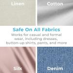 Pure Enrichment PureSteam Portable Fabric Steamer - Handheld Travel Garment Steamer Removes Wrinkles & is Safe on All Fabrics - Fast-Heating, Lightweight, Auto Safety Shut-Off, & Long Cord (Black)