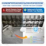 Ice Machine Cleaner Tablets Descaler (32 Pack) – Nickel-Safe Countertop Portable Commercial Ice Maker Cleaning – Remove Hard Water Buildup, Odor-Free, Crystal Clear Ice