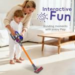 VARANO 3-in-1 Kids Vacuum That Really Works, Toddler Toy Vacuum Cleaning Toys for Kids Aged 3+, Fun Working Play Vacuum Cleaner with Working Suction for Realistic Pretend Play
