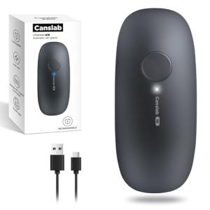 Canslab Ultrablde SE - USB Rechargeable Electric Can Opener for Kitchen for Seniors with Arthritis- Cordless Battery Powered Automatic, Side Cut, Smooth Edge, Handsfree, for Small or Large Cans, Grey