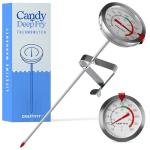 CRAFT911 Candy Thermometer with Pot Clip - Deep Fry Oil Thermometer for Frying and Candle Making