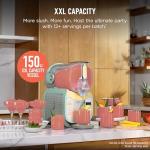 Ninja SLUSHi Max XXL Smart Frozen Drink Maker | Top Performance & Smart Technology, Party-Size 150oz Capacity, No Ice Needed, 6 Programs, Ideal Temp & Texture up to 12 hours | Mint FS605IV