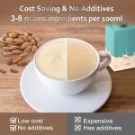 8 IN 1 Nut Milk Maker Machine, 1000ml Capacity Homemade Almond, Oat, Coconut, Soy, Plant Based Milks and Non Dairy Beverages, Automatic Soy Milk Maker Blender with Delay Start/Keep Warm/Boil Water