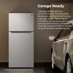 Kenmore 30" Top Mount Refrigerator with Freezer - Adjustable Shelving, Humidity-Controlled Crispers, LED Lighting, ENERGY STAR Certified, 18.1 cu. ft. Capacity - Fingerprint Resistant Metallic Steel