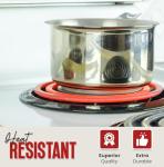 Heavy-Duty Electric Stove Burner Covers - 50 Pack