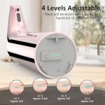Greatmay Convenient Automatic Soap Dispenser,4 Adjustable Levels Touchless Hand Sanitizer Pump with Infrared Sensor, 400 ml Countertop Electric Soap Dispenser