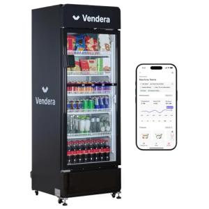 AI Smart Vending Machine for Business - Commercial Combo Snack & Drink Fridge Dispenser with Card Reader,Cashless Smart Payment, Inventory Tracking Auto Restock Alert