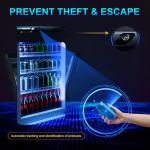 AI Smart Vending Machine for Business - Commercial Combo Snack & Drink Fridge Dispenser with Card Reader,Cashless Smart Payment, Inventory Tracking Auto Restock Alert