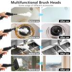 Handheld Steam Cleaner,2500W High Pressure Steam Cleaner with 11 pcs Accessories,Portable Steam Cleaner for Home,Car Detailing,Furniture,Kitchen,Grout,Floor,Tile