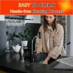 GIVENEU Raclette Grill, 1200W Electric Indoor Table Grill with Reversible Non-Stick Plate & Natural Stone | 3 in 1 BBQ Raclette with 8 Cheese Melt Pans, Wooden Spatulas & Temperature Control