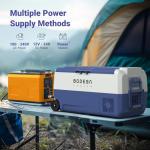 BODEGA BODEGACOOLER 12 Volt Car Refrigerator(38 Quart),Single Zone Car Fridge APP Control, (-4℉-68℉) Electric Compressor RV Fridge Cooler 12/24V DC and 100-240V AC for Outdoor,Travel,Camping