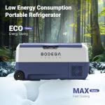 BODEGA BODEGACOOLER 12 Volt Car Refrigerator(38 Quart),Single Zone Car Fridge APP Control, (-4℉-68℉) Electric Compressor RV Fridge Cooler 12/24V DC and 100-240V AC for Outdoor,Travel,Camping