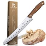 Purple Dragon Bread Knife, Serrated Knives for Homemade Bread Sourdough, German High Carbon Steel Cake Knife and Fruits Cutting, Gift Box, Anniversary Idea Christmas Gift for Men and Women