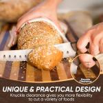 Purple Dragon Bread Knife, Serrated Knives for Homemade Bread Sourdough, German High Carbon Steel Cake Knife and Fruits Cutting, Gift Box, Anniversary Idea Christmas Gift for Men and Women