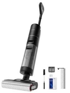 DREAME H12 PRO Vacuum Mop, Wet Dry Vacuum Cleaner for Hard Floor, Vacuum and Mop at The Same Time for Wet & Dry Messes, Auto Self-Cleaning, Edge to Edge Cleaning with Hot Air Drying