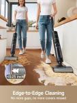 DREAME H12 PRO Vacuum Mop, Wet Dry Vacuum Cleaner for Hard Floor, Vacuum and Mop at The Same Time for Wet & Dry Messes, Auto Self-Cleaning, Edge to Edge Cleaning with Hot Air Drying