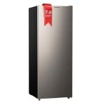 Upstreman 7.0 Cu.Ft Upright Freezer, Large Capacity Garage Ready Deep Freezers with 5 Adjustable Shelves, Convertible Refrigerator/Freezer, Reversible Door for Home, Basement, Apartment (Stainless)