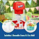 Nostalgia Shaved ice Machine, Kool-Aid Red