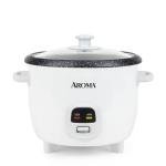 AROMA® 6-Cup (Cooked) / 1.5Qt. Bonded Granite® Rice & Grain Cooker, ARC-863NG
