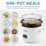 AROMA® 6-Cup (Cooked) / 1.5Qt. Bonded Granite® Rice & Grain Cooker, ARC-863NG