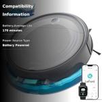 Lefant M310 Ultra Robot Vacuum and Mop, 6000Pa Suction-Slim Robotic Cleaner with ToF LiDAR Navigation, Accurate Obstacle Avoidance, WiFi/App/Alexa Control, 170min Runtime, for Pet Hair and Home