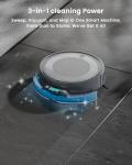 Lefant M310 Ultra Robot Vacuum and Mop, 6000Pa Suction-Slim Robotic Cleaner with ToF LiDAR Navigation, Accurate Obstacle Avoidance, WiFi/App/Alexa Control, 170min Runtime, for Pet Hair and Home