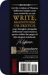 The Thomas Jefferson Signature Notebook: An Inspiring Notebook for Curious Minds (The Signature Notebook Series)