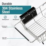 Expandable Stainless Steel Dish Drying Rack