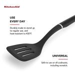 KitchenAid Classic Nylon Slotted Turner, 13.66-Inch, Black