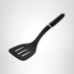KitchenAid Classic Nylon Slotted Turner, 13.66-Inch, Black