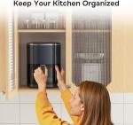 Simple Deluxe 12-in-1 Air Fryer 6.34 Qt, Digital Preset Airfryer with Visible Window, Nonstick and Dishwasher-Safe Basket, Air Fry, Roast, Bake, Dehydrate, Fries, 1700W, Gary