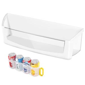 UPGRADED WPW10212139 Refrigerator Door Bin Shelf Compatible with Whirlpool Refrigerator Door Shelf Parts GI6SDRXXY WRF555SDH,For Whirlpool Replacement Fridge Shelves-Left Side Cantilever Bin W10212139