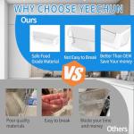 UPGRADED WPW10212139 Refrigerator Door Bin Shelf Compatible with Whirlpool Refrigerator Door Shelf Parts GI6SDRXXY WRF555SDH,For Whirlpool Replacement Fridge Shelves-Left Side Cantilever Bin W10212139