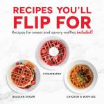 DASH Flip Belgian Waffle Maker With Ceramic Coating for Individual 1" Thick Waffles – Cream