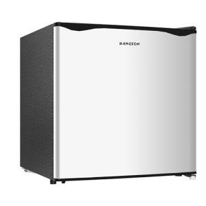 BANGSON Small Refrigerator,1.6 Cu.Ft Mini Fridge With Freezer, Reversible Single Door Mini Fridge, Compact Refrigerator For Office, Bedroom
