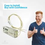 EvertechPRO Made in USA Universal Wall Gas Range Oven Igniter for 5303935066 PS470129 AP2150412 WB13K21 WB2X9998 WB13K0021 WB13T10001 Norton-501a