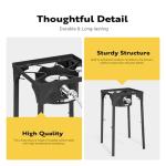 VIVOHOME 100,000 BTU Single Burner Propane Gas Stove, Portable Outdoor Camping Stove with Adjustable Legs, High-Power Cooking Stove for Camping, Backpacking, Backyard, Tailgating