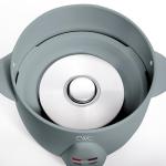 COOK WITH COLOR 6 Cup Rice Cooker 300W - Effortless Cooking and Perfectly, Cooks 3 Cups of Raw Rice for 6 Cups of Cooked Rice, Slate Blue